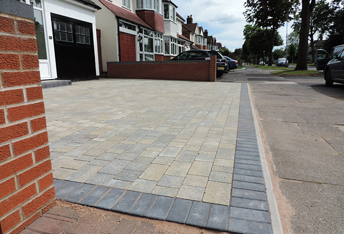 Tumble Paving Driveway